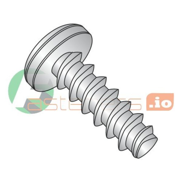 Newport Fasteners Thread Forming Screw, #2 x 3/8 in, 18-8 Stainless Steel Pan Head Phillips Drive, 5000 PK 232774